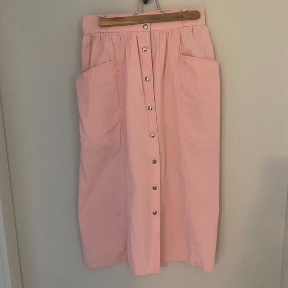 Vintage Pink Skirt - Picture 2 of 12